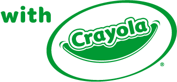 with crayola